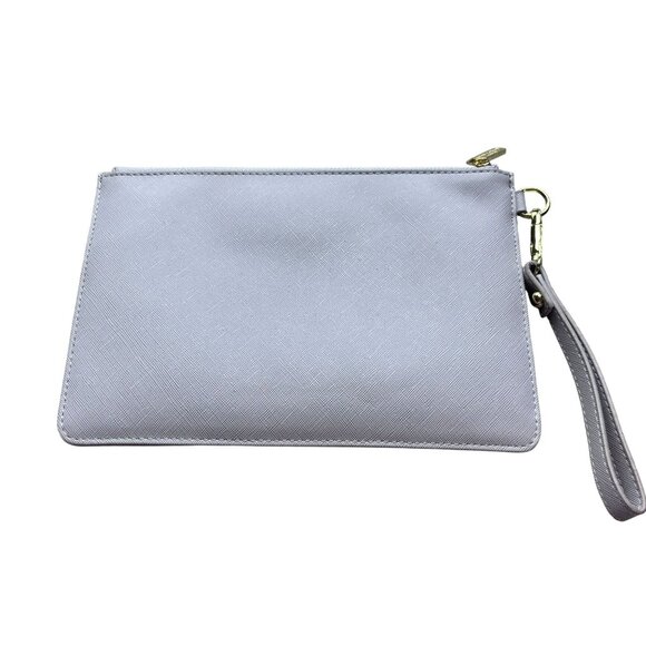 Katie Loxton Le Weekend Grey Wristlet Clutch Bag - Picture 2 of 6